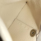 Hermes Coin Case Bastia Leather White Stamped — view 7