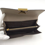 Louis Vuitton Portefeuille Capucines Long Fold Wallet Gallet Taurillon Leather — view 2