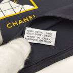 Chanel Scarf Mademoiselle Quilted Black — view 7