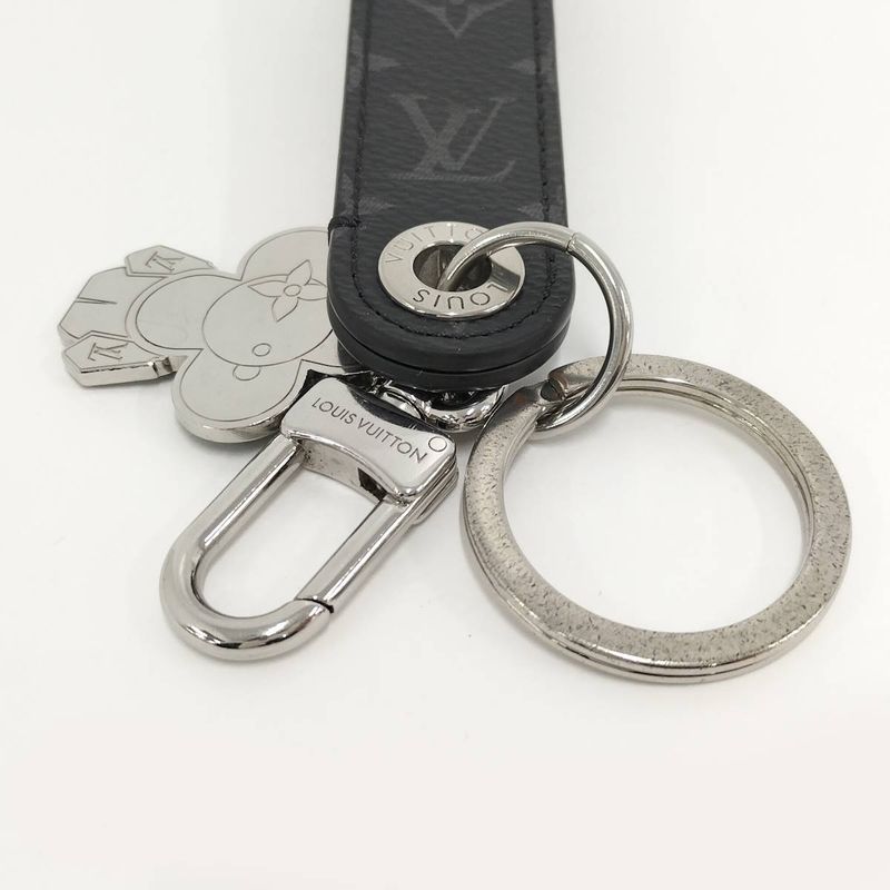 Louis Vuitton Dragonne Vivienne Key Ring Monogram Eclipse — view 6