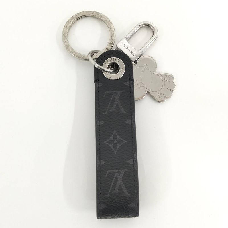 Louis Vuitton Dragonne Vivienne Key Ring Monogram Eclipse — view 2