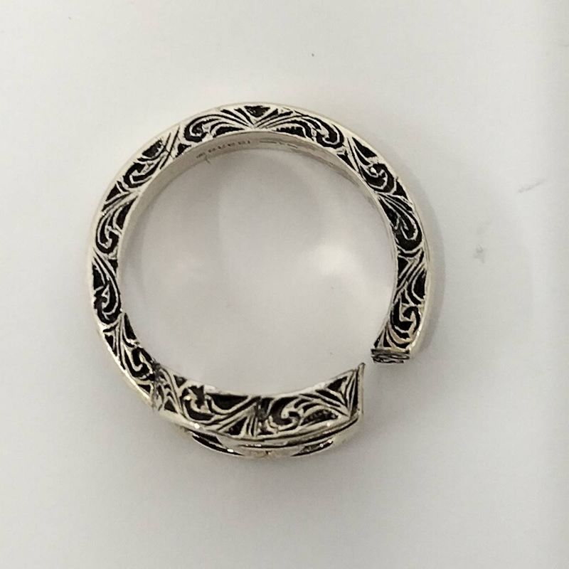 Gucci Ring GG Marmont Double G 925 Silver — view 6