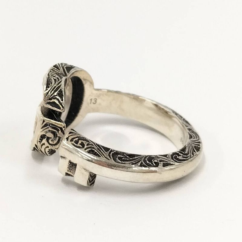 Gucci Ring GG Marmont Double G 925 Silver — view 5