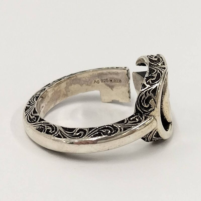 Gucci Ring GG Marmont Double G 925 Silver — view 3