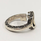 Gucci Ring GG Marmont Double G 925 Silver — view 3