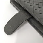 Bottega Veneta Bifold Wallet Intrecciato Leather Khaki — view 7