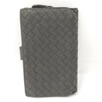 Bottega Veneta Bifold Wallet Intrecciato Leather Khaki — view 3