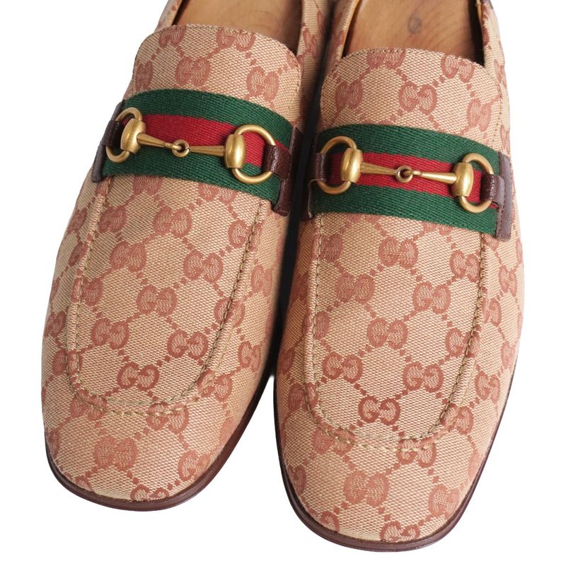 Gucci Loafers Moccasins Horsebit Sherry Line — view 3