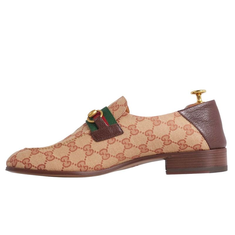 Gucci Loafers Moccasins Horsebit Sherry Line — view 7