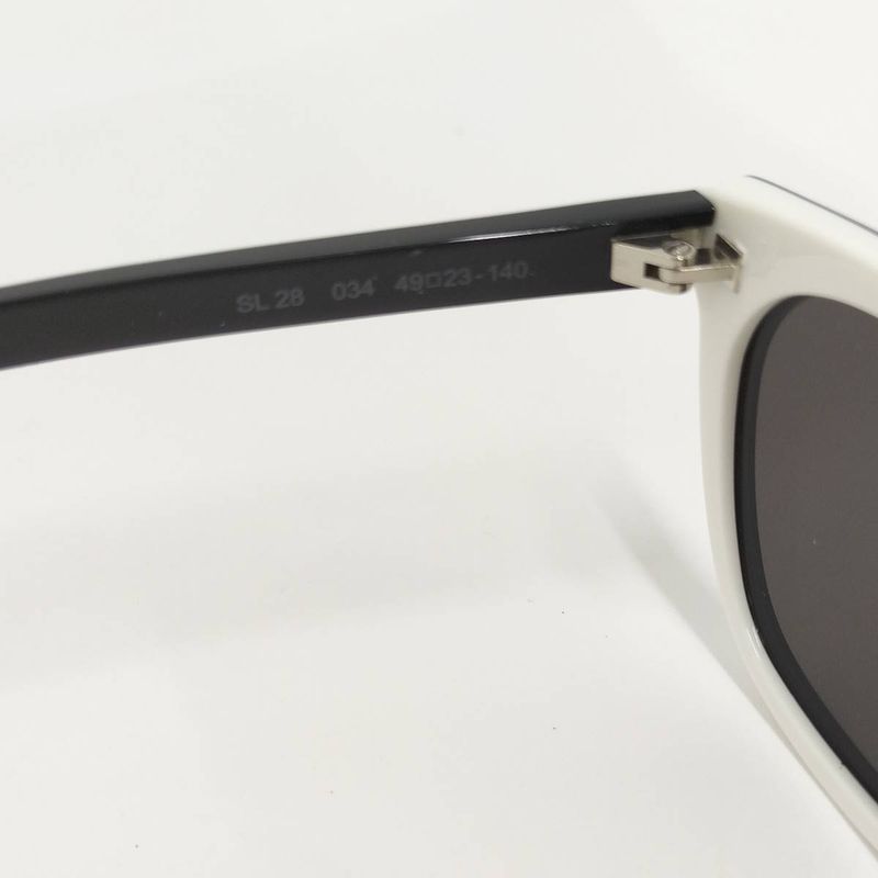 Saint Laurent Sunglasses Acetate Black Sl38 034 — view 8