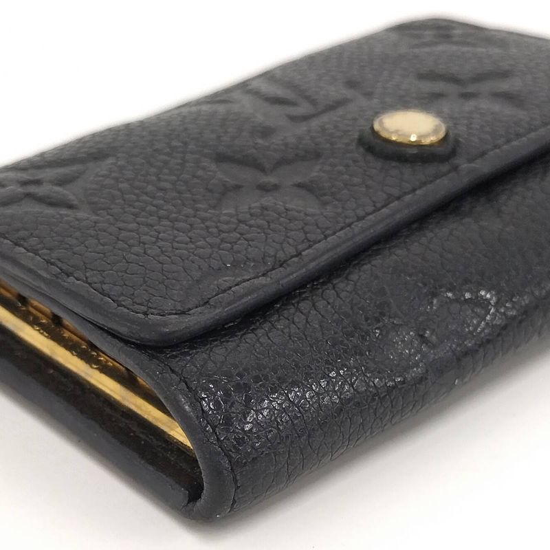 Louis Vuitton Multic 6 key Case Monogram Empreinte Noir Black — view 4