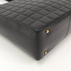 Chanel Tote Bag Chocobar Leather Black — view 3