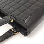 Chanel Tote Bag Chocobar Leather Black — view 5