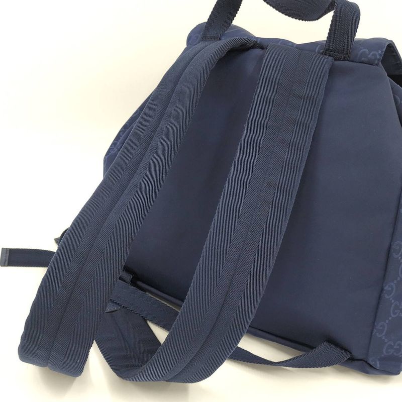 Gucci Backpack Nylon Blue — view 4