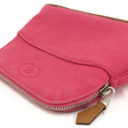 Hermes Bolide Pouch 16 Mini Canvas Pink — view 3