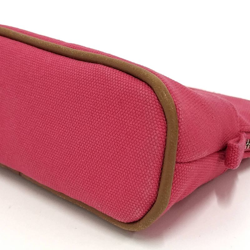 Hermes Bolide Pouch 16 Mini Canvas Pink — view 5