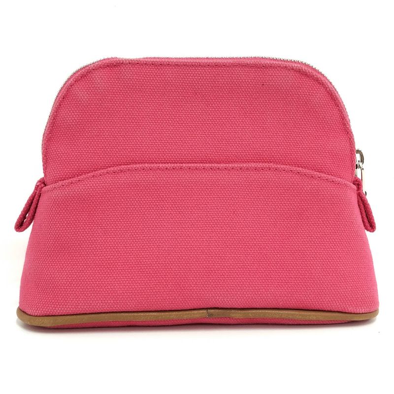 Hermes Bolide Pouch 16 Mini Canvas Pink — view 2