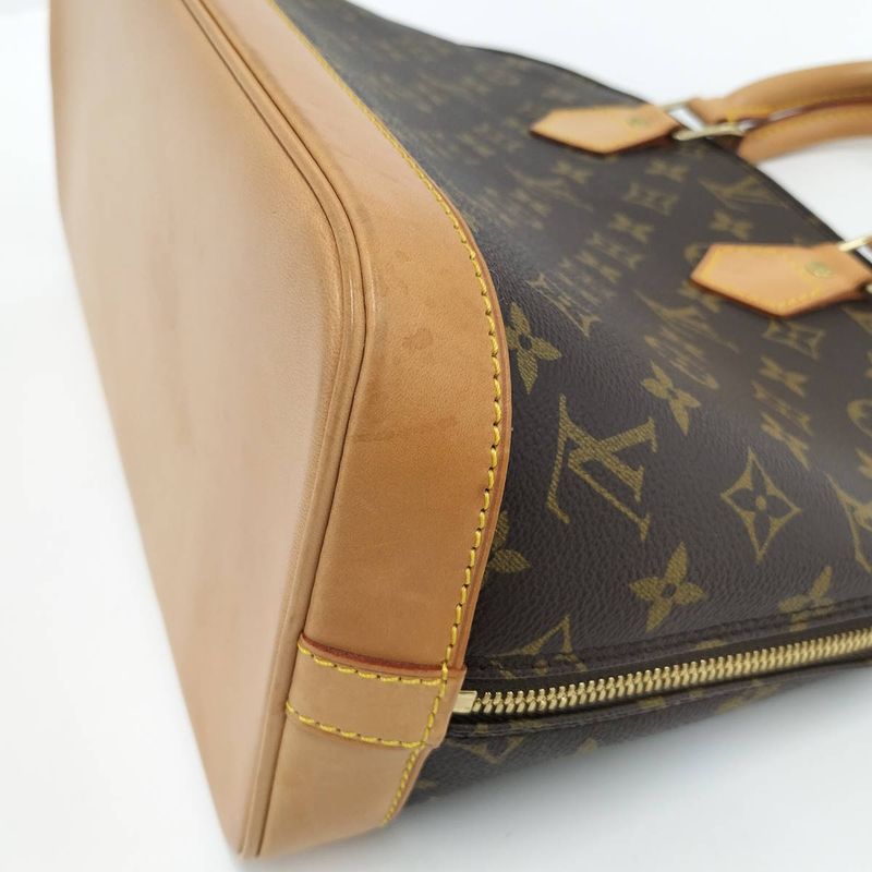 Louis Vuitton Alma Monogram Handbag — view 3