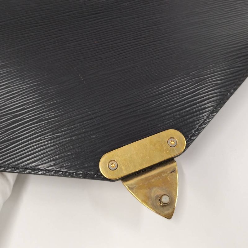 Louis Vuitton Monceau 28 Shoulder Bag Epi Noir Black — view 7
