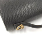 Louis Vuitton Monceau 28 Shoulder Bag Epi Noir Black — view 5