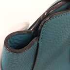 Prada Vittero Tote Bag Leather Light Blue — view 6