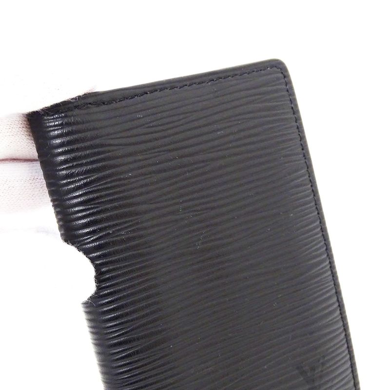 Louis Vuitton Card Case Epi Monogram Eclipse Business Holder — view 9