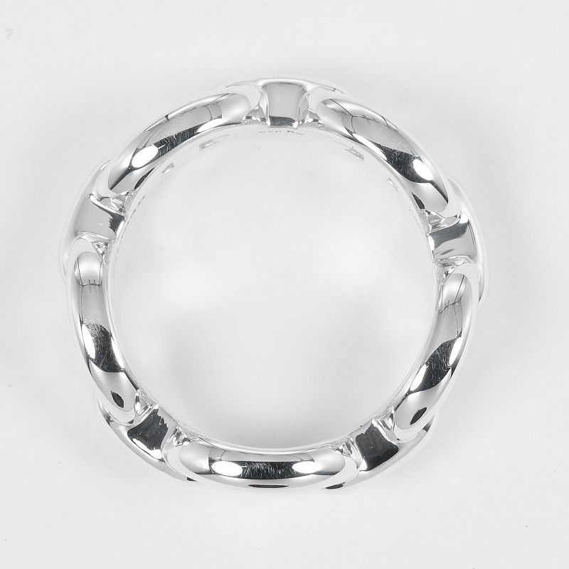 Hermes Chaine D'ancre Anchene PM Silver 925 Size 8 5.4 g Ring — view 9