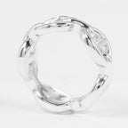 Hermes Chaine D'ancre Anchene PM Silver 925 Size 8 5.4 g Ring — view 4
