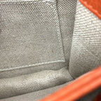 Gucci Interlocking G Shoulder Bag Orange Gold Hardware — view 9