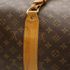 Louis Vuitton Monogram Sac Porochon Boston Bag Travel Purse 2-Way — view 8