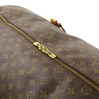 Louis Vuitton Monogram Sac Porochon Boston Bag Travel Purse 2-Way — view 5