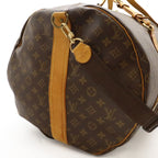 Louis Vuitton Monogram Sac Porochon Boston Bag Travel Purse 2-Way — view 7