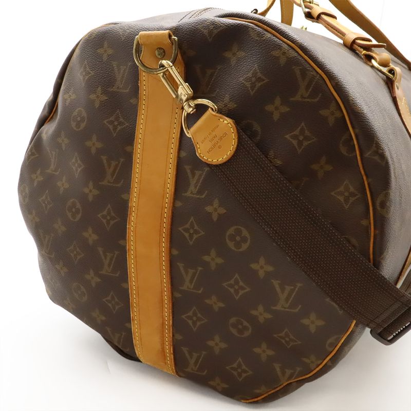 Louis Vuitton Monogram Sac Porochon Boston Bag Travel Purse 2-Way — view 7