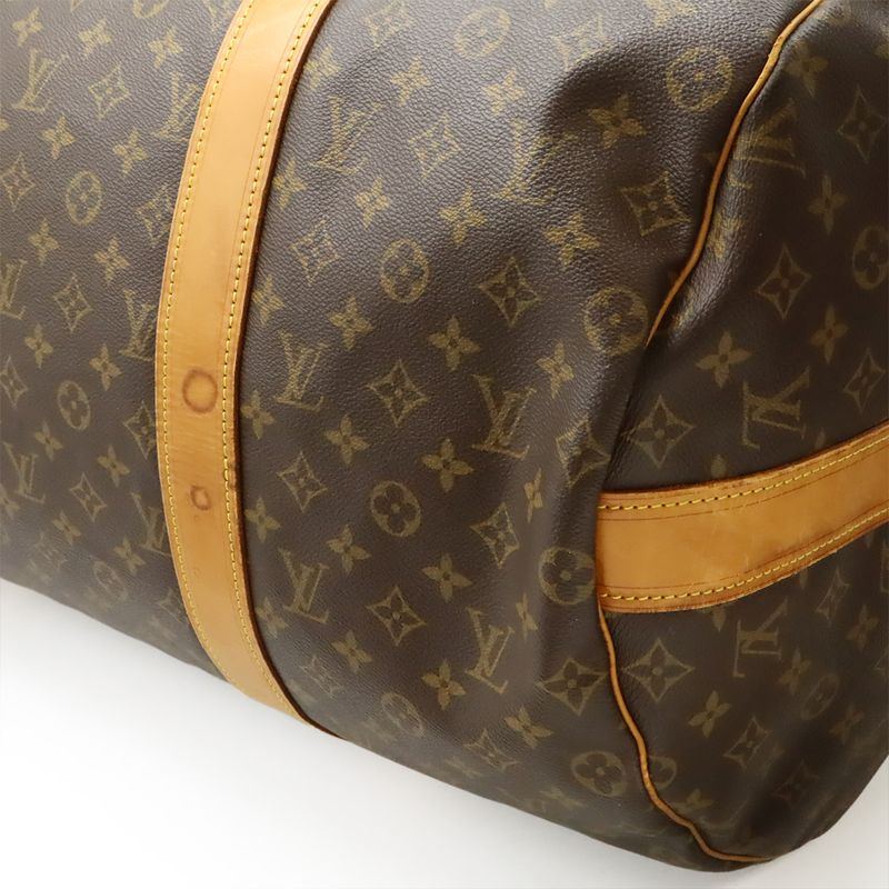Louis Vuitton Monogram Sac Porochon Boston Bag Travel Purse 2-Way — view 3