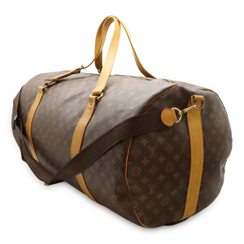 Louis Vuitton Monogram Sac Porochon Boston Bag Travel Purse 2-Way — view 2