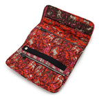 Hermes Silk Quinn Jewelry Pouch Multi Accessory Case Small Felt — view 4