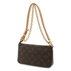 Louis Vuitton Monogram Pochette Accessoire Accessory Pouch Party Bag Chain — view 2