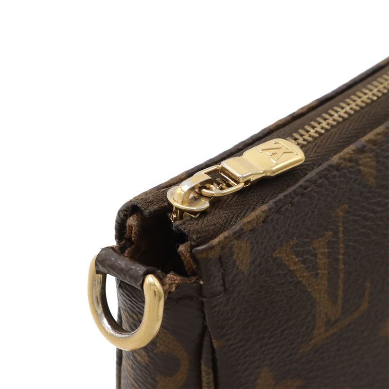 Louis Vuitton Monogram Pochette Accessoire Accessory Pouch Party Bag Chain — view 4