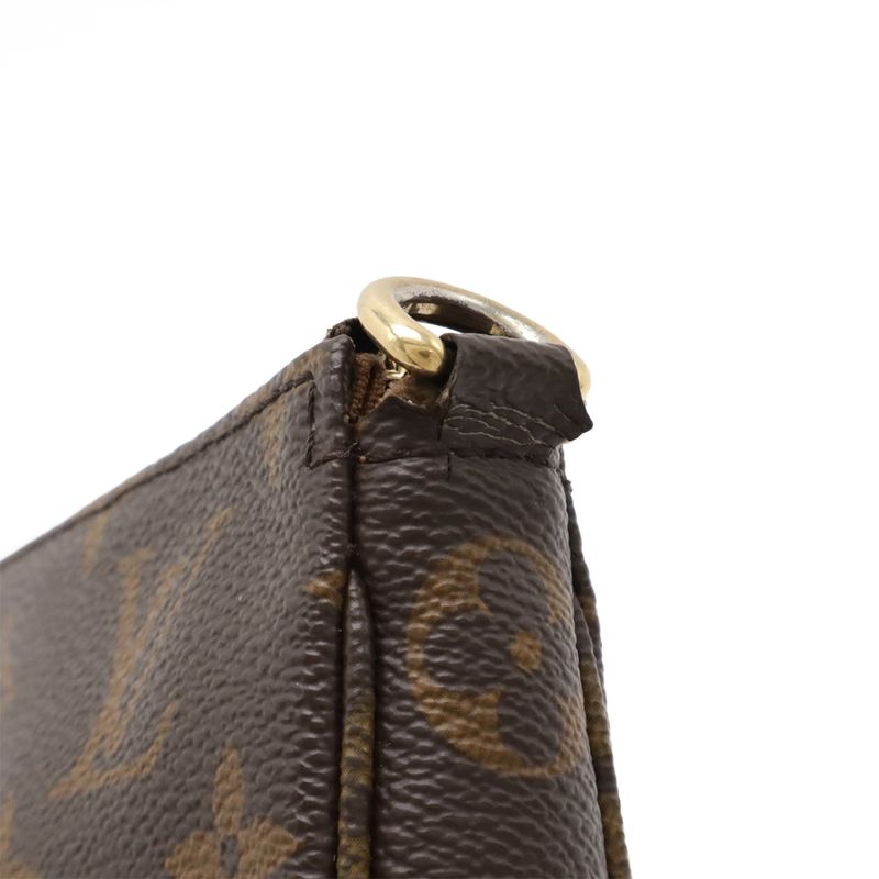 Louis Vuitton Monogram Pochette Accessoire Accessory Pouch Party Bag Chain — view 5