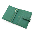 Hermes Bearn Compact Bifold Wallet Vaux Epson Leather Bamboo — view 5