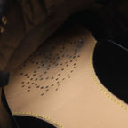Louis Vuitton Monogram Denim Low Cut Sneakers Shoes Suede Black 6 1 2 Size — view 7