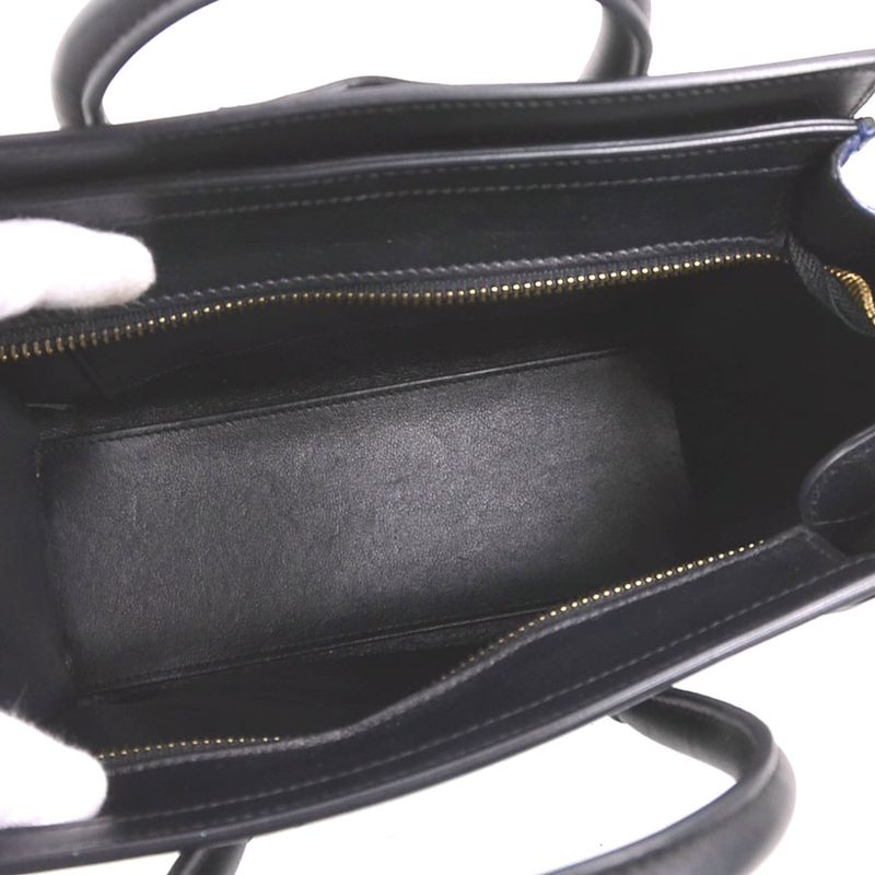 Celine Crossbody Bag Handbag Luggage Nano Shopper — view 5