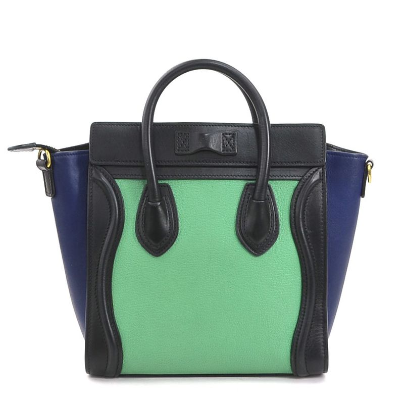 Celine Crossbody Bag Handbag Luggage Nano Shopper — view 3