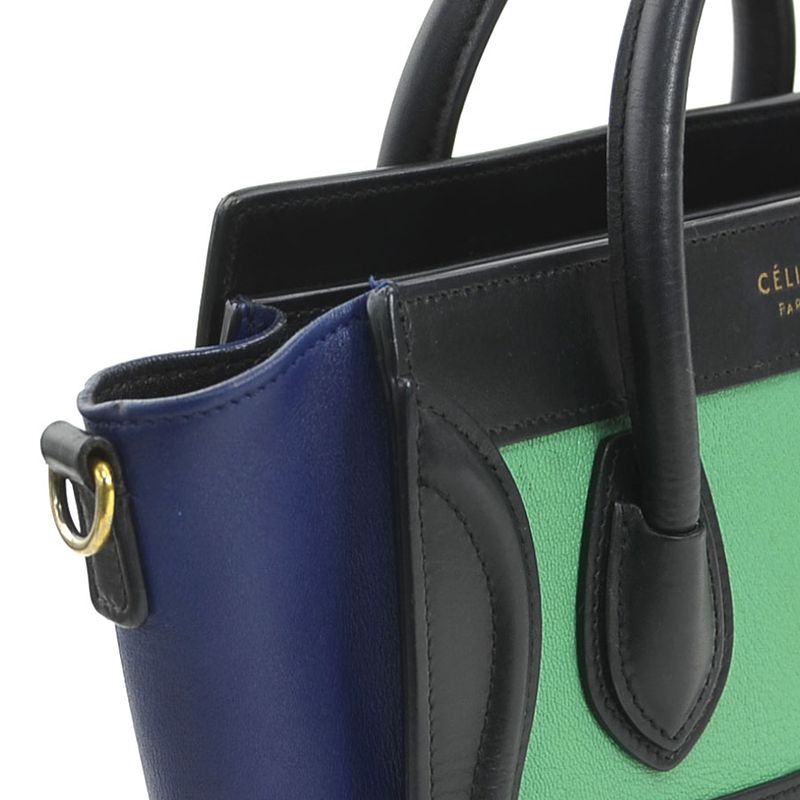 Celine Crossbody Bag Handbag Luggage Nano Shopper — view 6