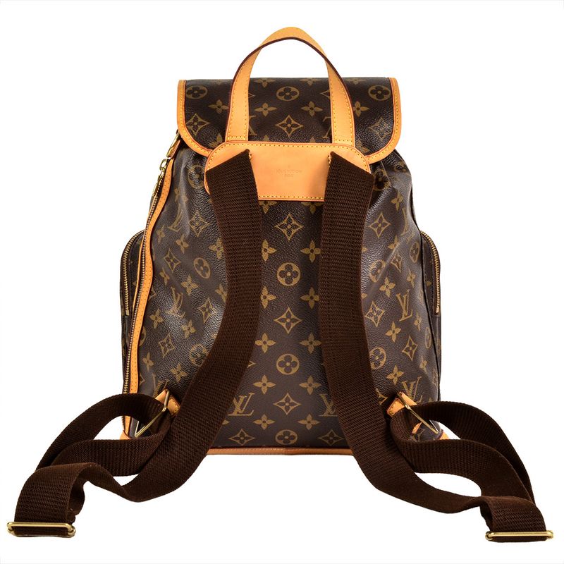 Louis Vuitton Sac a de Bosfort Backpack Monogram Canvas Gold Hardware — view 3