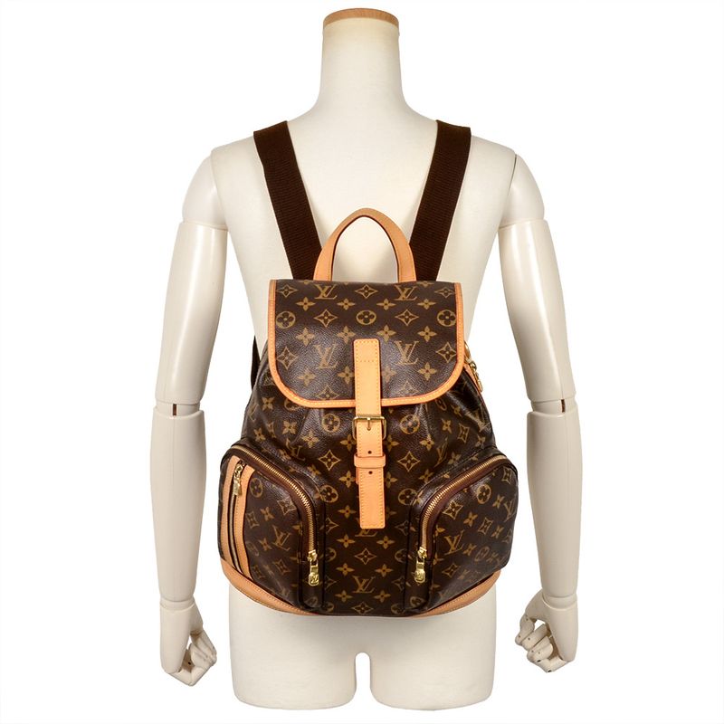 Louis Vuitton Sac a de Bosfort Backpack Monogram Canvas Gold Hardware — view 8