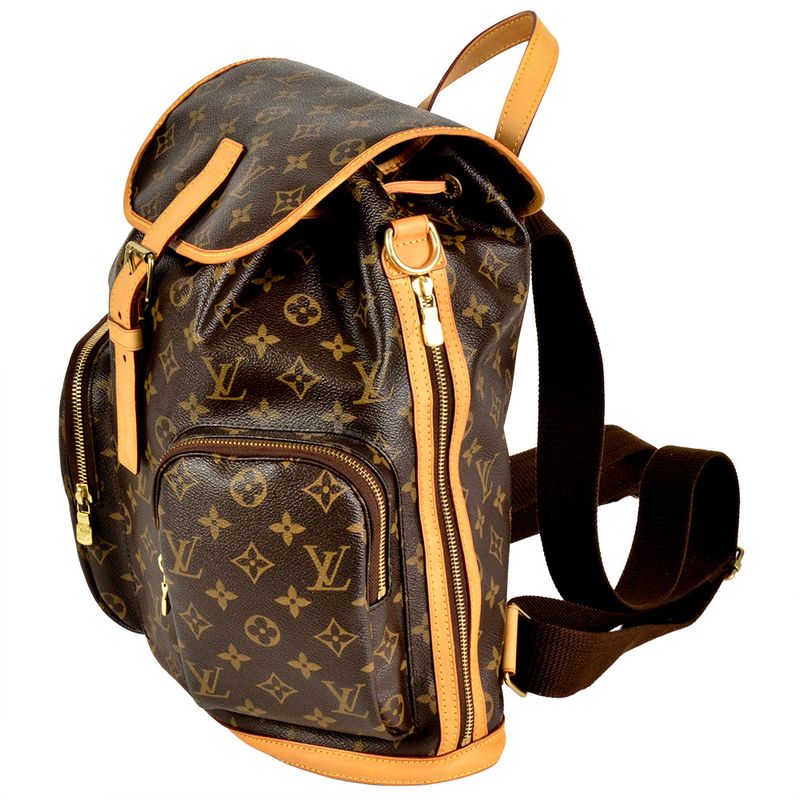 Louis Vuitton Sac a de Bosfort Backpack Monogram Canvas Gold Hardware — view 2