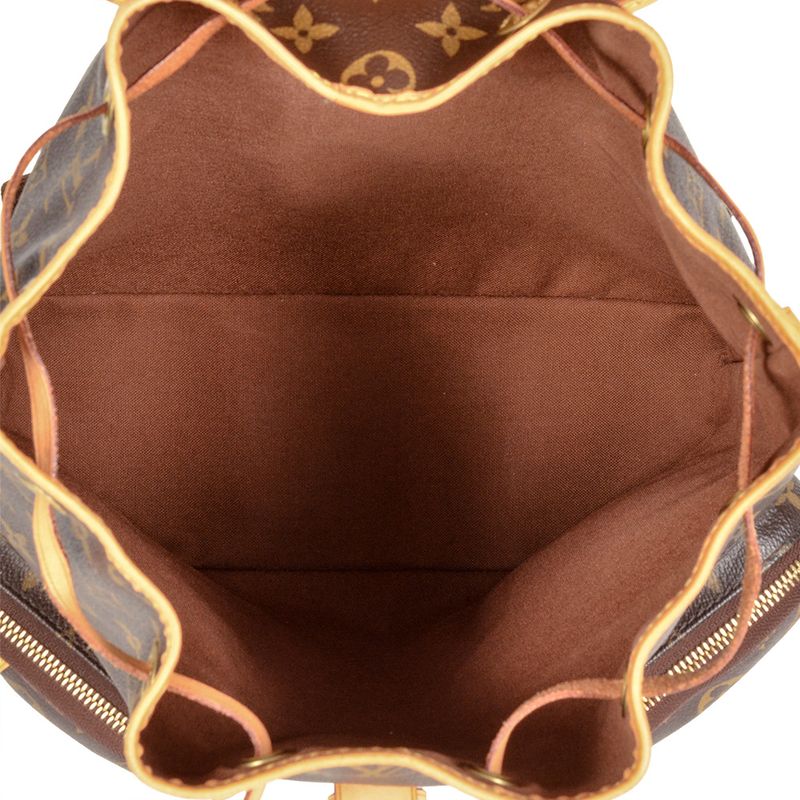 Louis Vuitton Sac a de Bosfort Backpack Monogram Canvas Gold Hardware — view 6