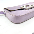 Fendi Shoulder Baguette Smart Phone Pouch 7 As142 Satin Purple — view 5