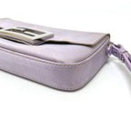 Fendi Shoulder Baguette Smart Phone Pouch 7 As142 Satin Purple — view 4